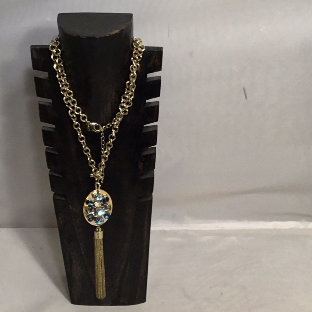 Chico’ S CHAIN LINK PENDANT NECKLACE